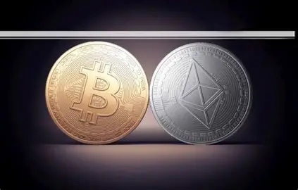 An image representing the Ethereum network and its mining setup